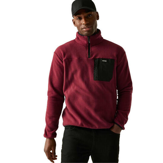Haut Polaire FRANKIE Homme (Pourpre Foncé)