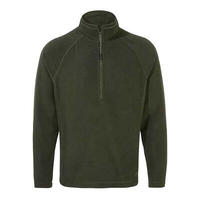 Heren expert corey 200 fleece top (zwart)