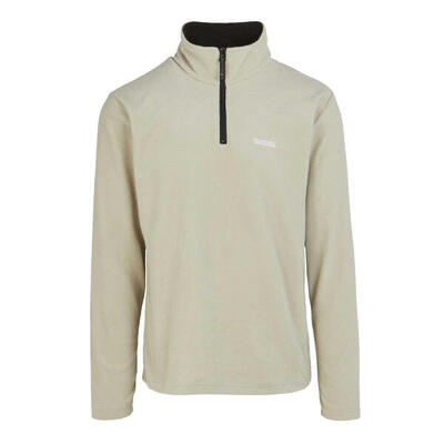Geweldig voor buiten heren thompson half zip fleece sweater (donkergrijs)