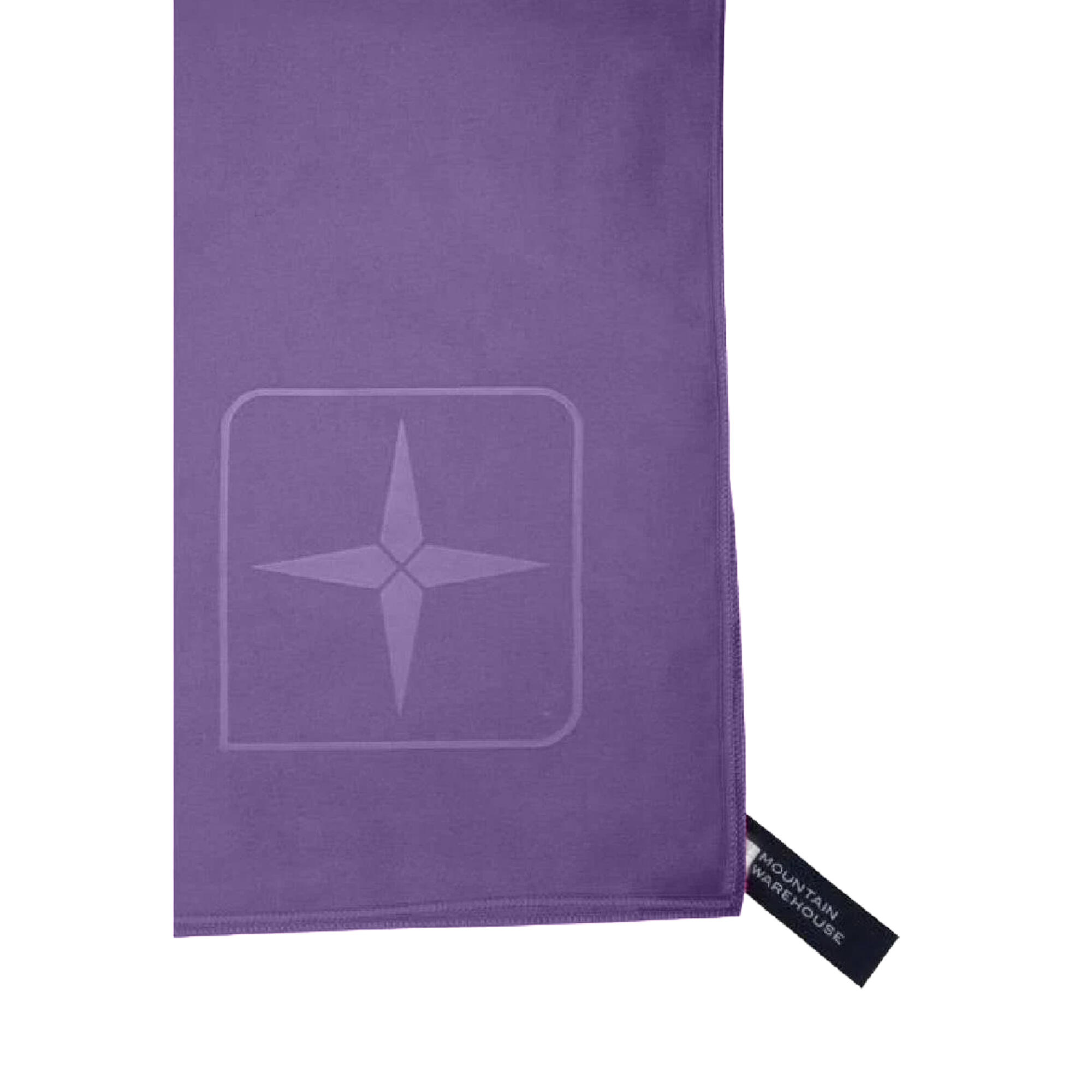 Handtuch, Microfaser, Reise Damen und Herren dunkellila 4/4