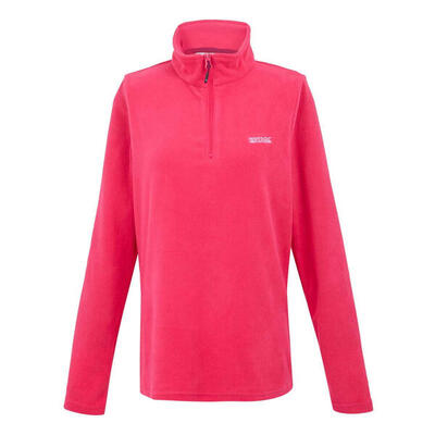 Geweldige outdoors dames sweetheart 1/4 zip fleece sweater (roze waas)