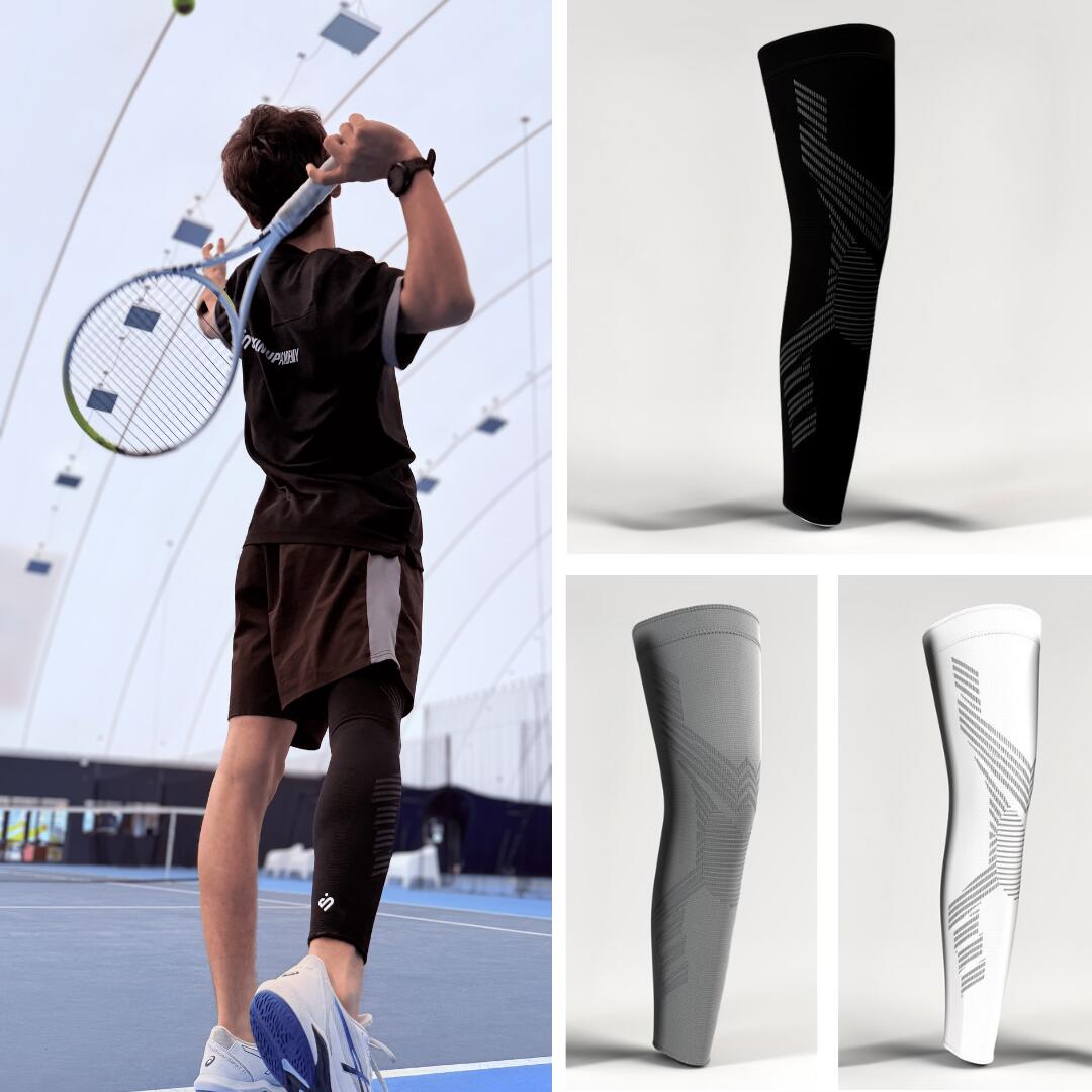 Pack de 2 rodilleras de compresión para piernas - SKINUP Sport 5/7
