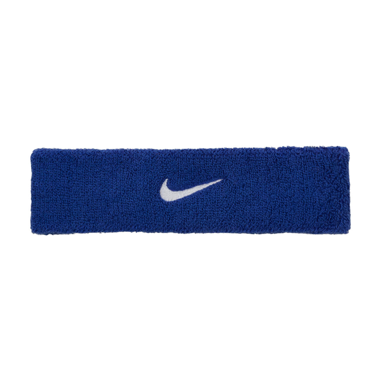 Bandeau Style Swoosh CLASSIC (Bleu Roi / Blanc) 3/4