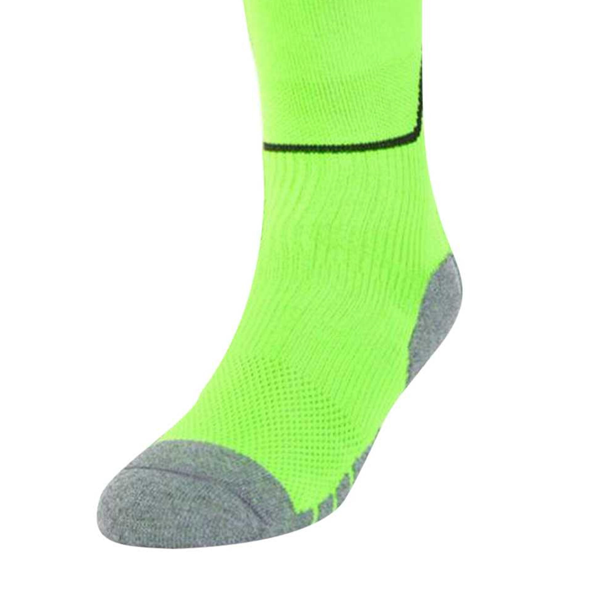 "Diamond" Fußballsocken Herren Gecko-Grün/Schwarz 4/4