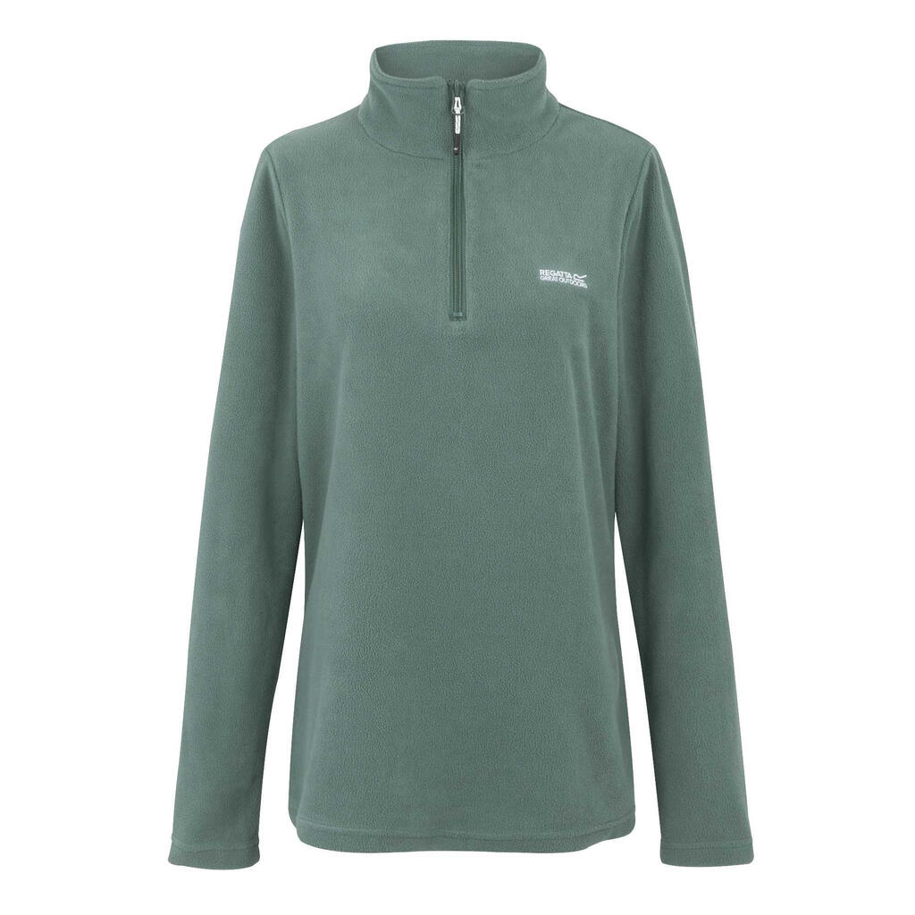 Great Outdoors Womens/Ladies Sweetheart 1/4 Zip Fleece Top (Spruce Green)