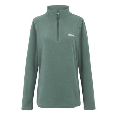 Geweldige outdoors dames sweetheart 1/4 zip fleece sweater (marokkaans blauw)