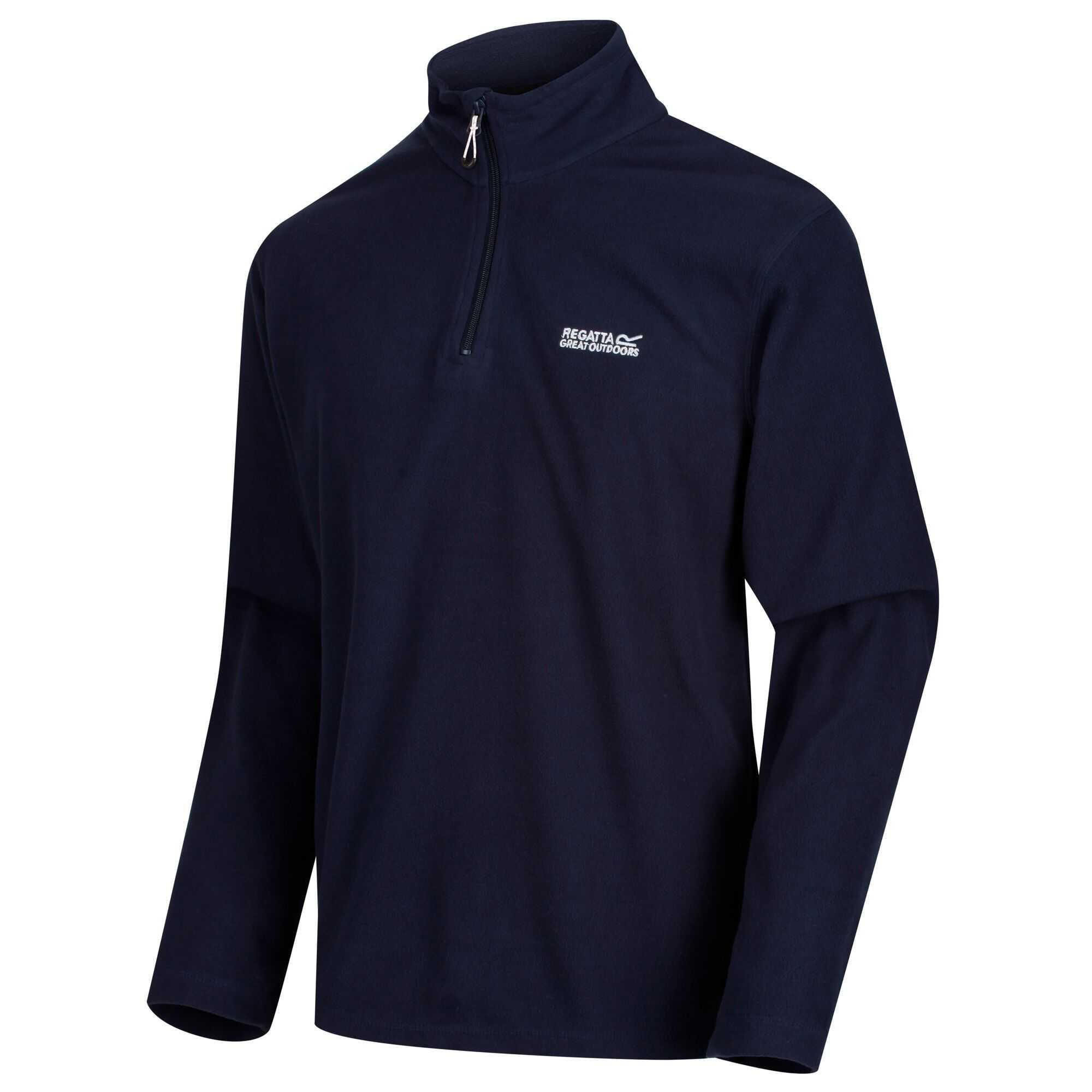 Great Outdoors Maglia In Pile Con Cerniera Sul Collo Uomo Regatta Thompson Blu 4/5