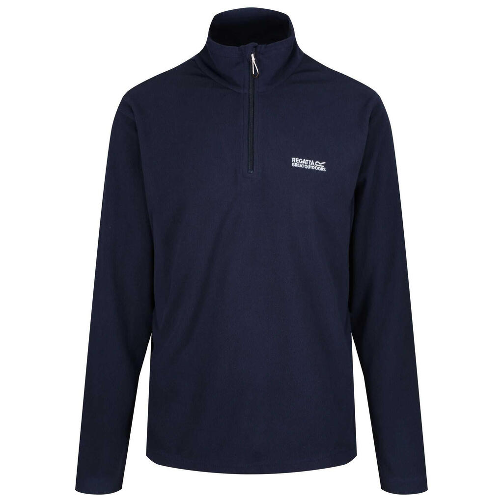 Great Outdoors Mens Thompson Half Zip Fleece Top (Navy)