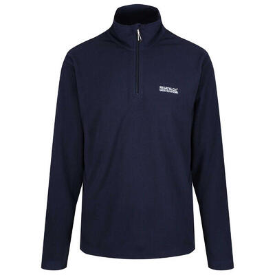 Geweldig voor buiten heren thompson half zip fleece sweater (donkergrijs)