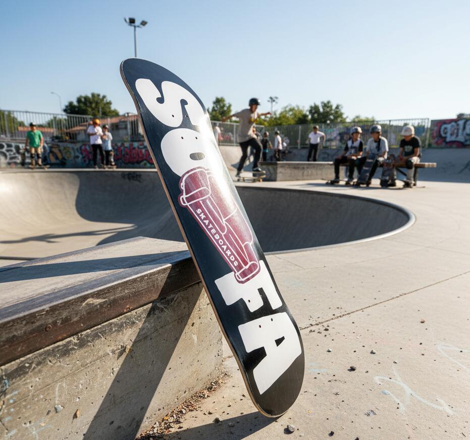 Deck Logo 8.0 - Vermelho - Sofa Skateboards 3/3