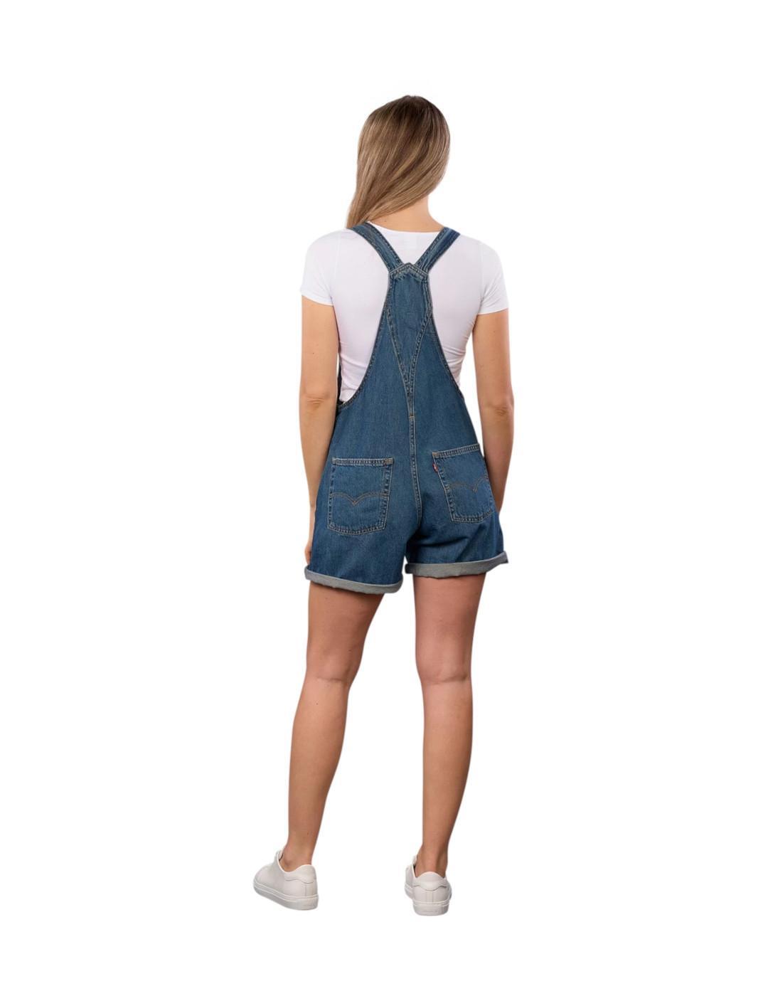 Shorts pour femme Levis Lightweight vintage bleu. 4/4