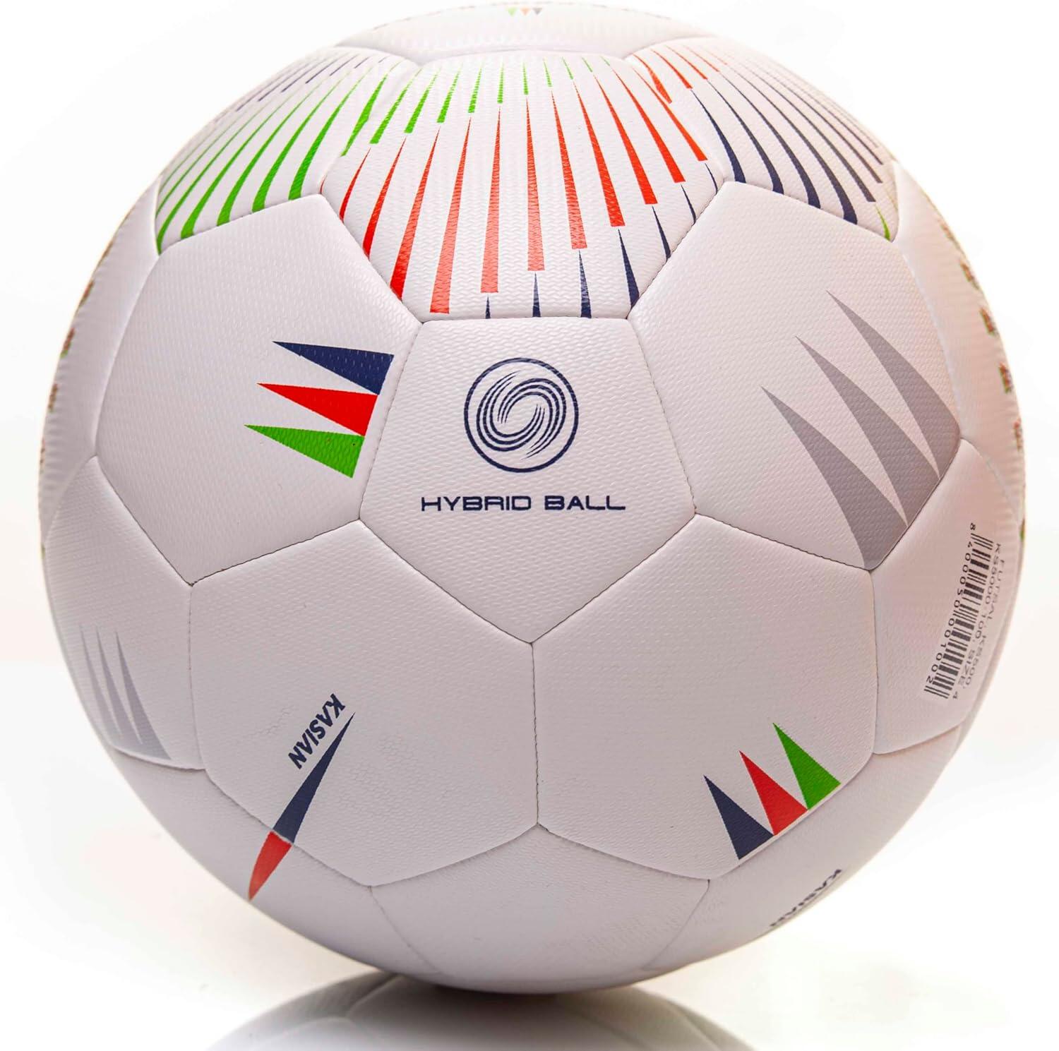 Bola Futsal KASIAN KS500 Branco Costuras Invisíveis 3/7