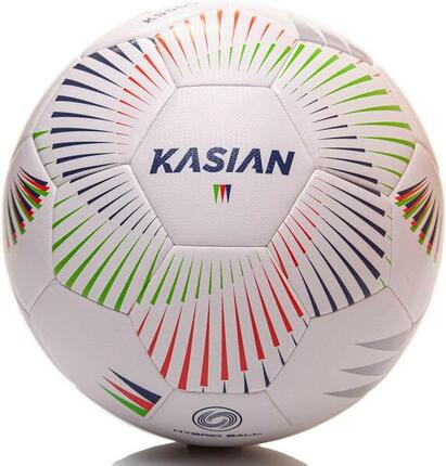 Ballon de Futsal KASIAN KS500 Blanc Coutures Invisibles