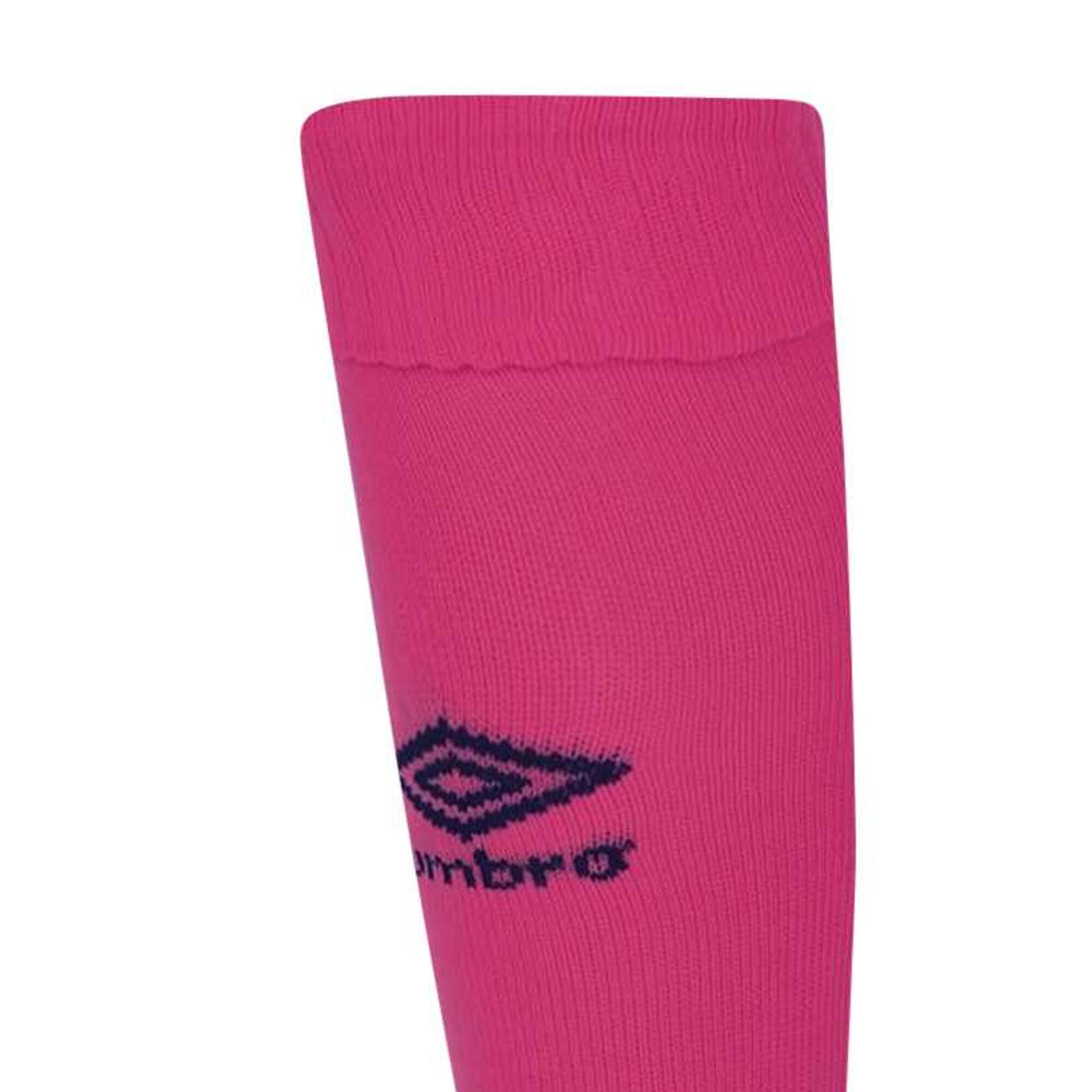 Calzini Bambini Umbro Classico Viola Di Barbabietola Nero 3/4