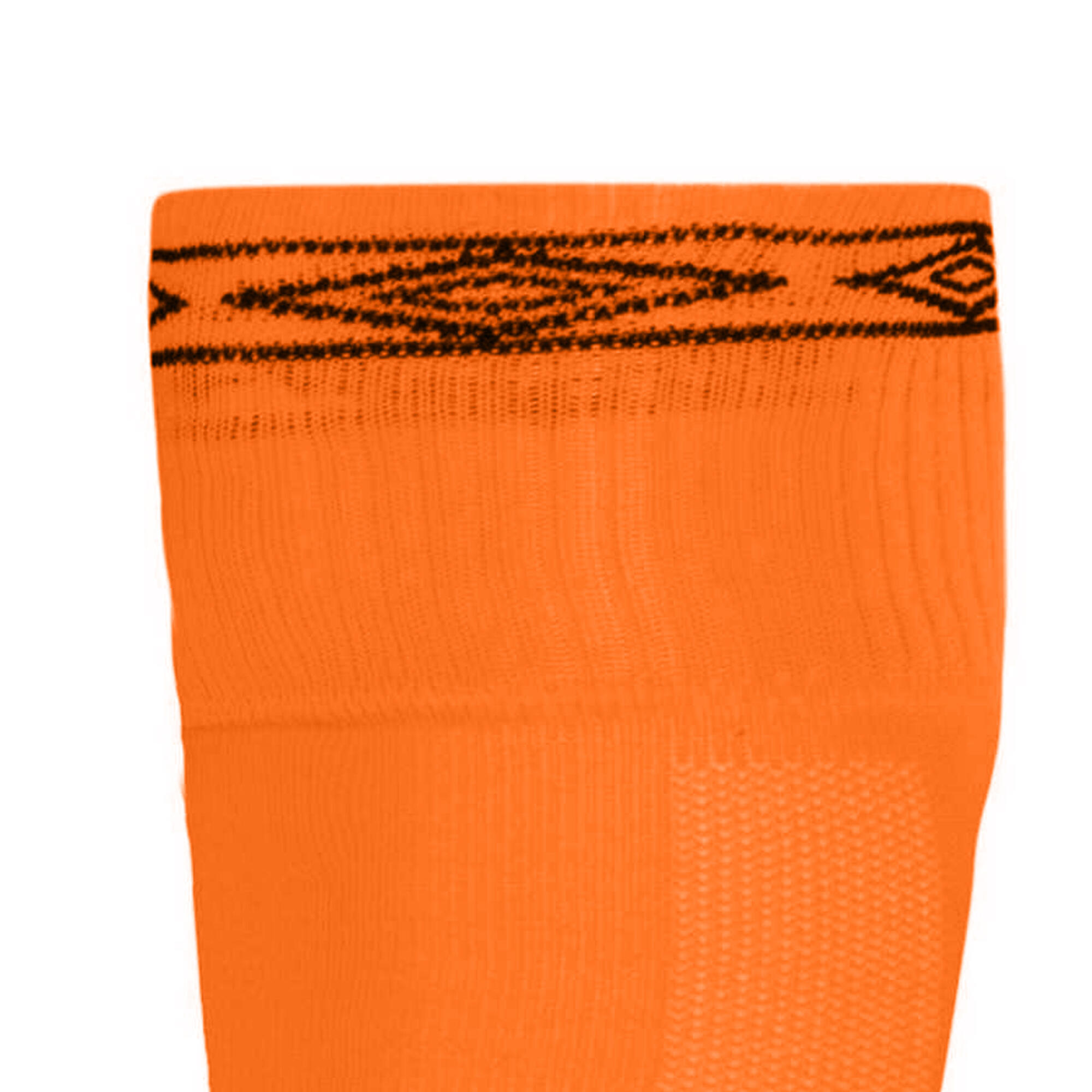 "Diamond" Gamaschen für Herren Leuchtend Orange/Schwarz 4/4