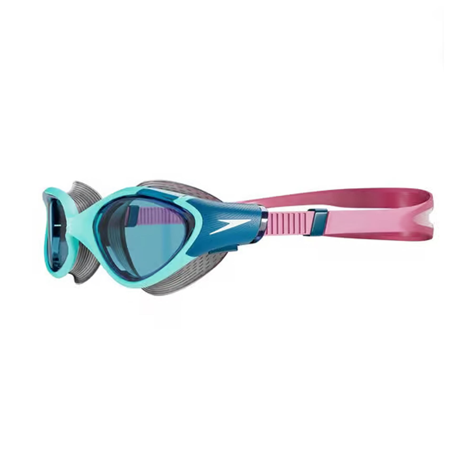 "Biofuse 2.0" Schwimmbrille 2024 für Damen Blau/Pink 3/4