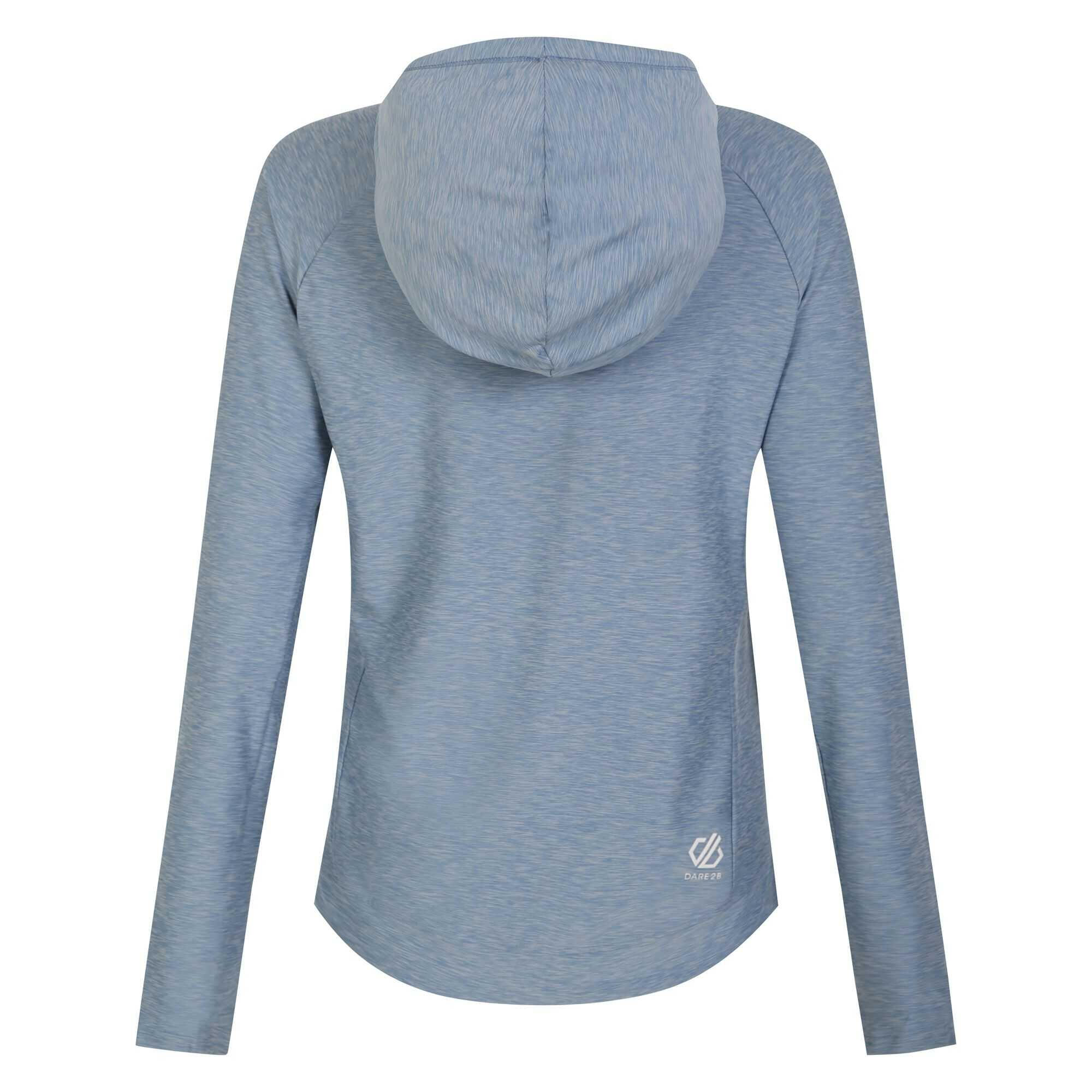 Kapuzenpullover Sprint City besonders leicht Damen Regen Gewaschen meliert 2/4