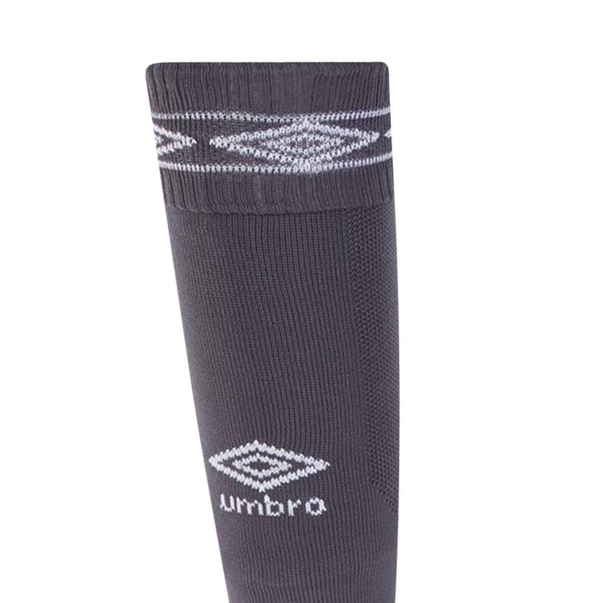 Chaussettes De Foot DIAMOND Enfant (Carbone / Blanc) 4/4
