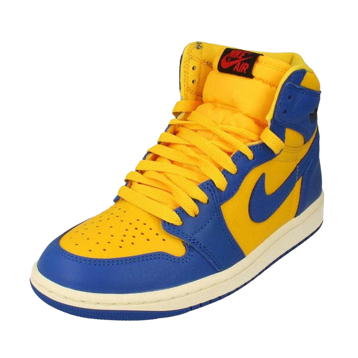 "Air Jordan 1" Sneaker für Herren Unisex, Leder, Hoch geschnitten Damen 2/2