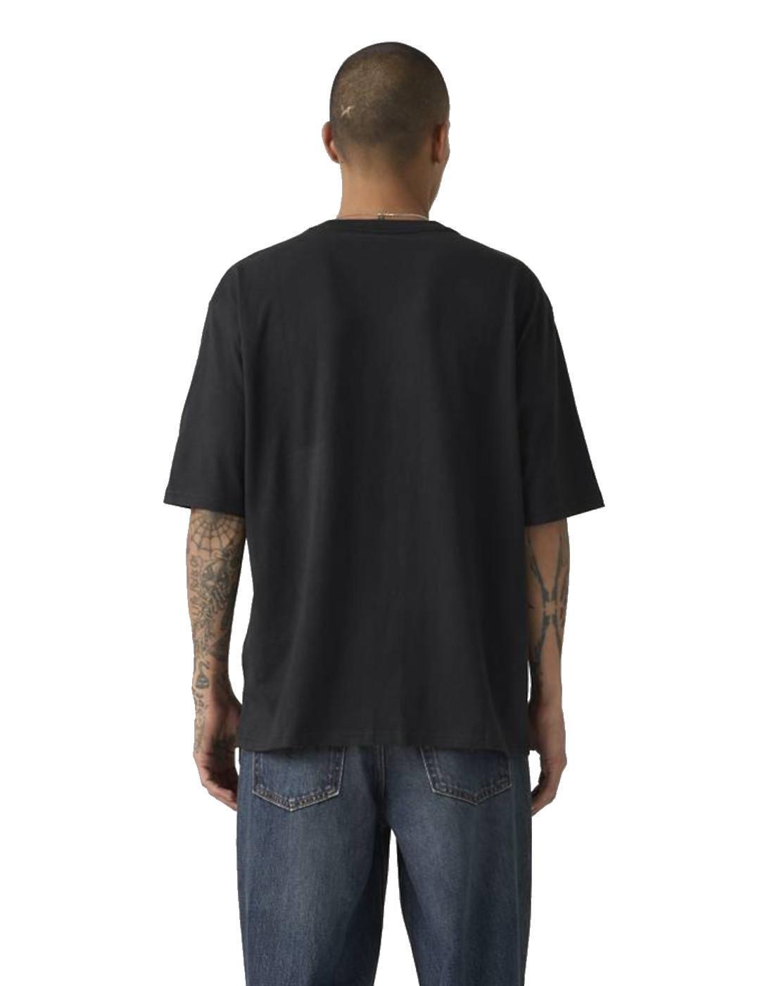 T-shirt pour homme Levis à manches courtes poche noire 3/5