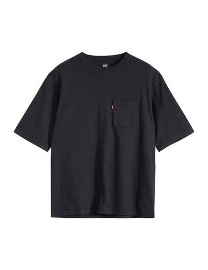 T-shirt pour homme Levis à manches courtes poche noire