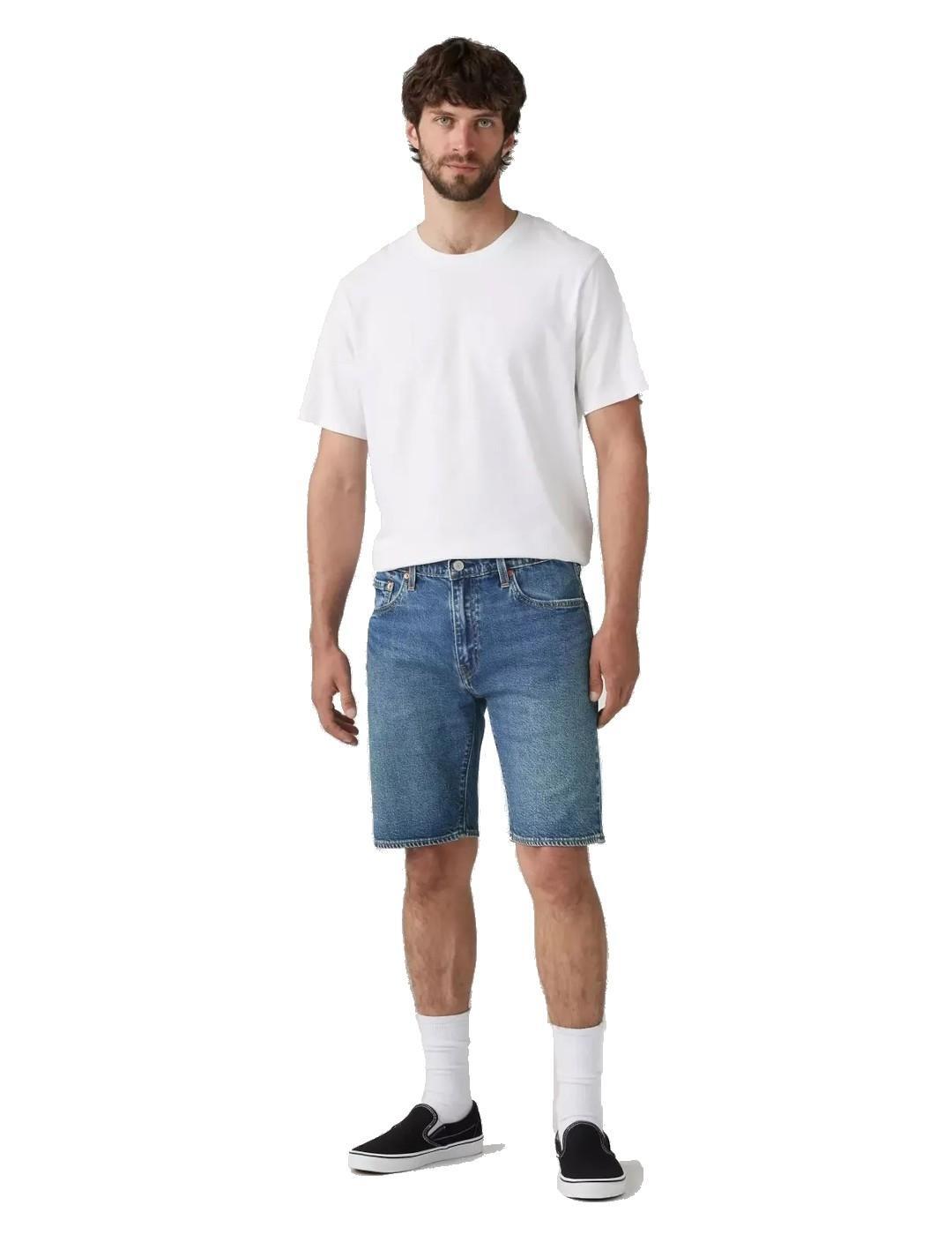 Kurze Hose für Herren Levis Standard Blau. 3/5