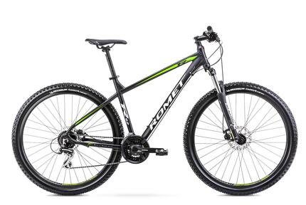 Rower górski 29 Romet Rambler R9.2 L(19") czarno-limonkowo-szary