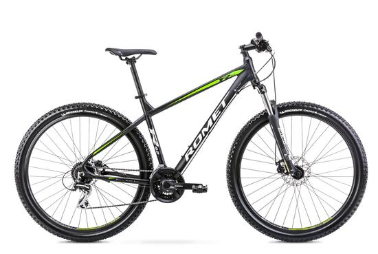Rower górski 29 Romet Rambler R9.2 L(19") czarno-limonkowo-szary