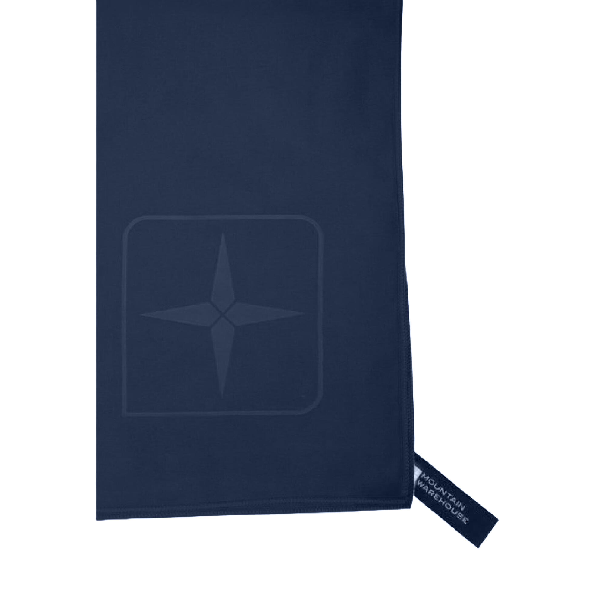 Handtuch, Microfaser, Reise Damen und Herren Marineblau 3/4