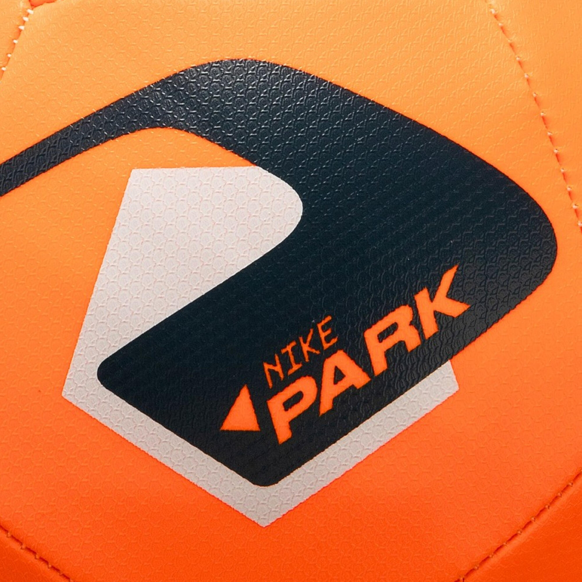 "Park 2.0" Fußball Damen und Herren Orange/Weiß 4/4
