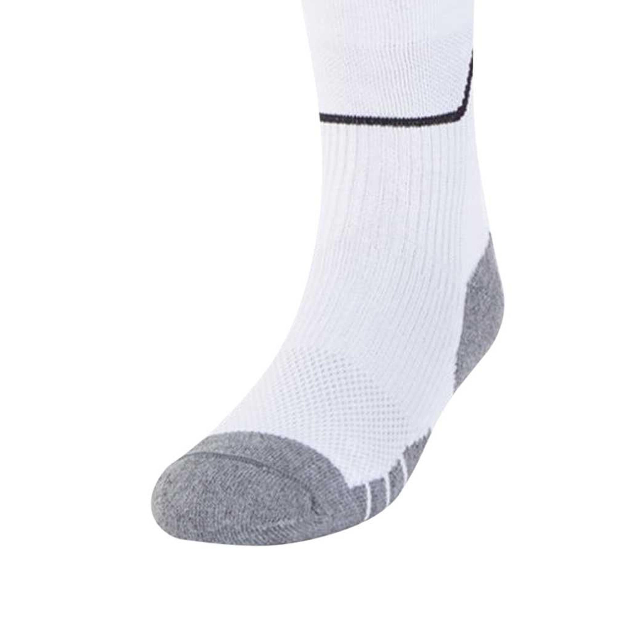 "Diamond" Fußballsocken Herren Weiß/Schwarz 4/4
