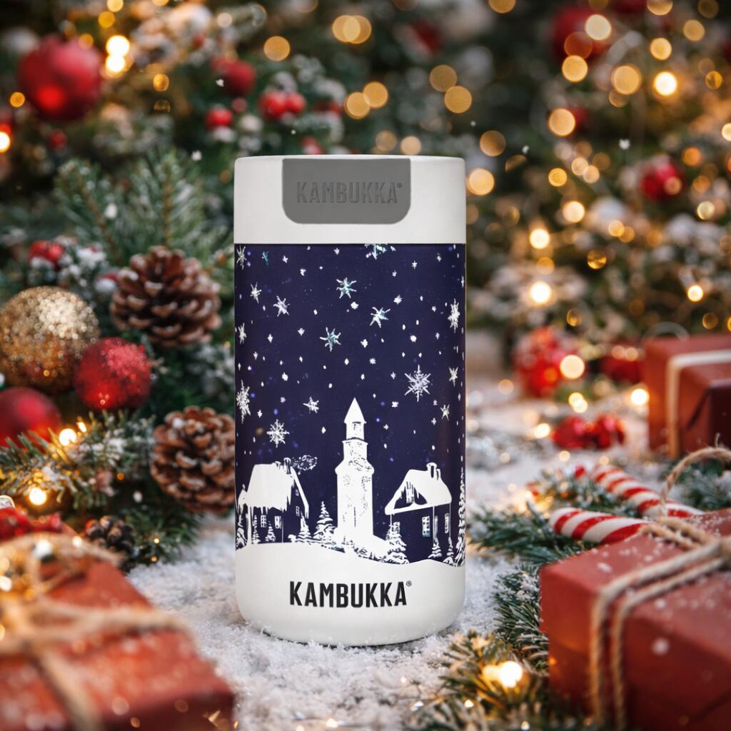 Kambukka kubek termiczny Olympus 300ml Kubek świąteczny - Let it snow 5/6