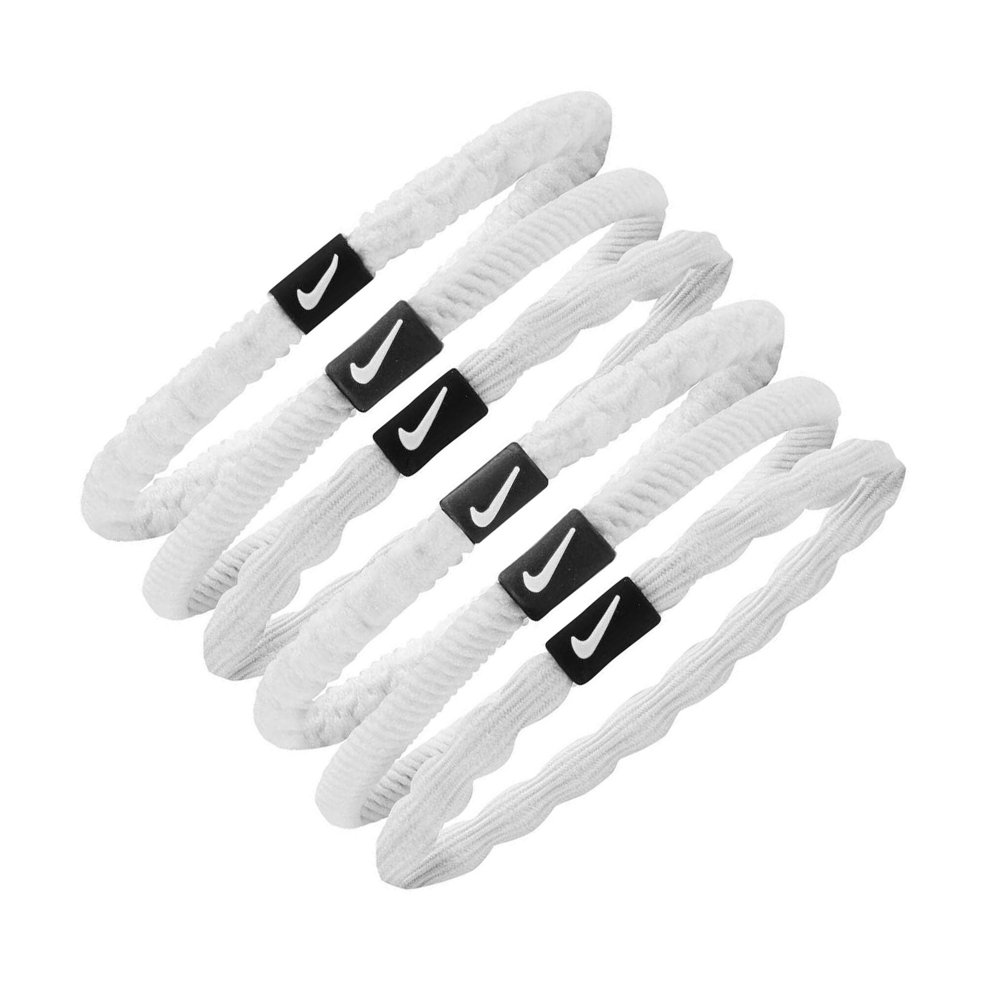 Elastici Per Capelli 2024 Misura Confezione 6 Nike Bianco 2/4