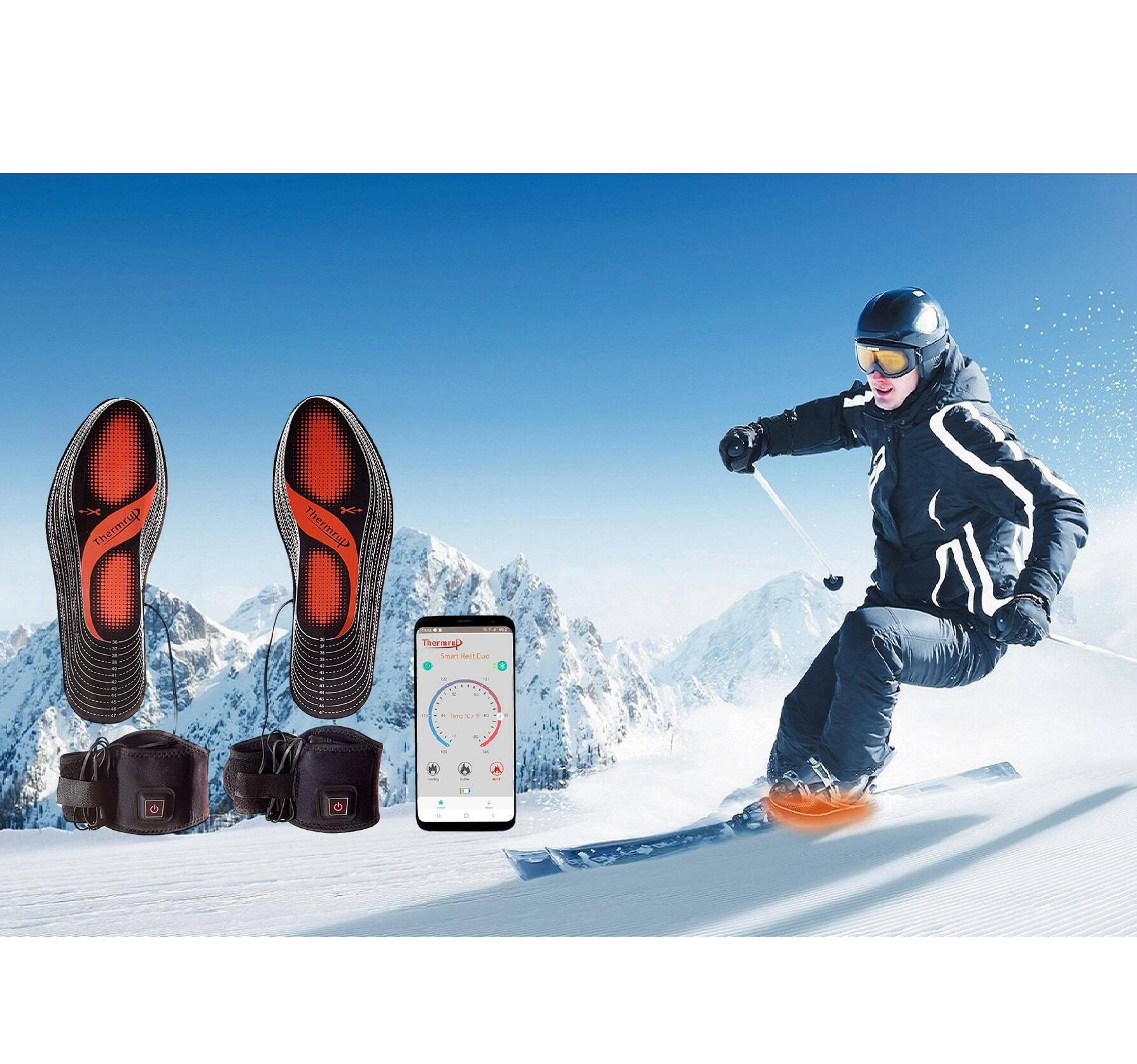 Semelles Chauffantes Infrarouge Smart Heat avec Bluetooth 3/5