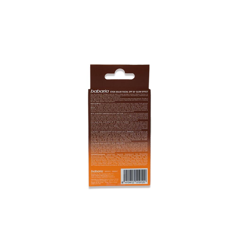 BABARIA Stick Solar Facial Glow SPF 50+ 20 g 2/7
