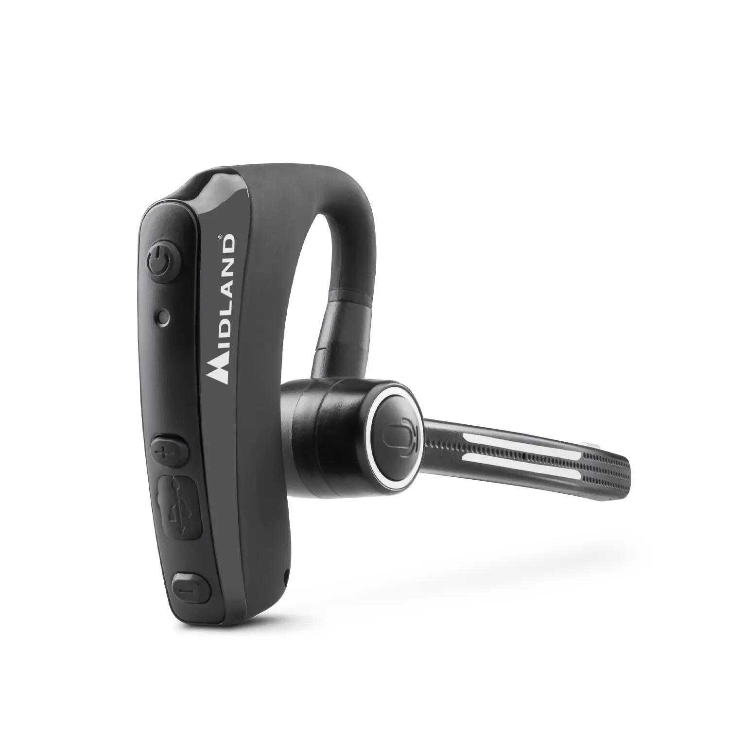 Midland C1521 Dual Headset – Bluetooth mono earpiece with PTT 2/7