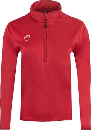 Kinder-Sweatshirt Playerlayer Quarter Zip Rot