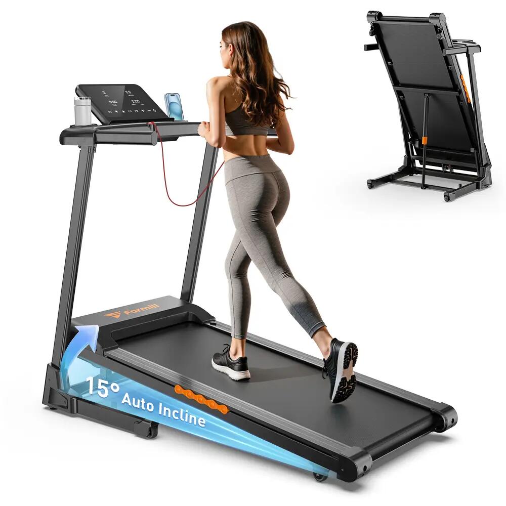 FT61:3.0HP,15°Incline,13.5km/h,Quiet,LCD,135Kg,Shock Absorb,Home Use 6/7