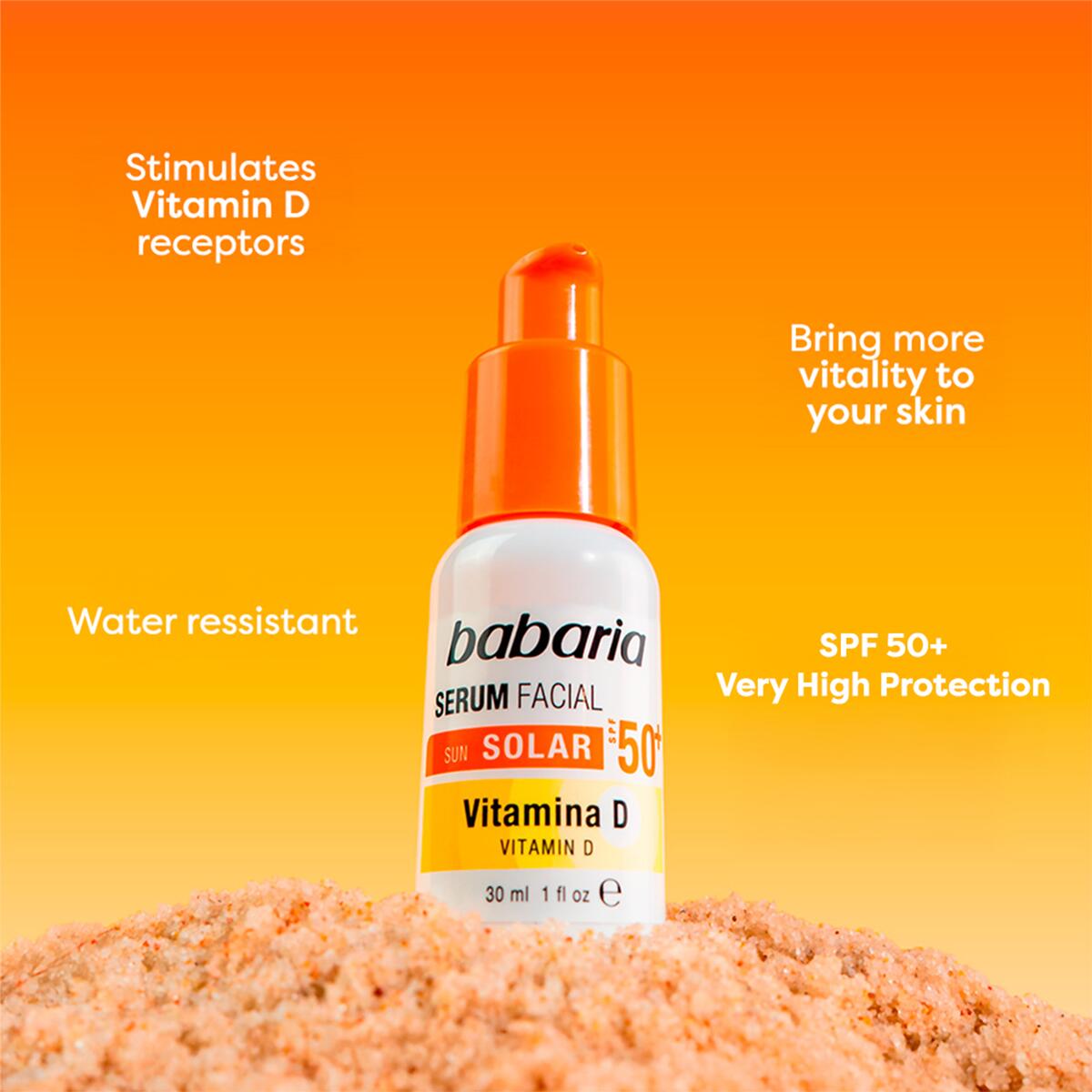 Babaria Sérum Solar Vitamina D SPF50+ 30 ML 7/7