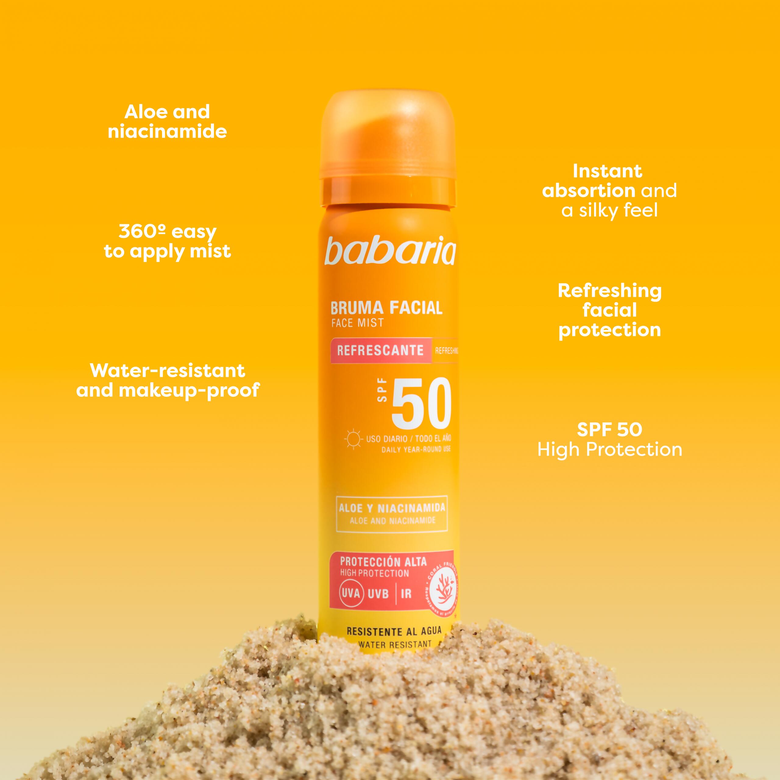 Babaria Bruma Solar Facial SPF50+ 300 ml 4/7