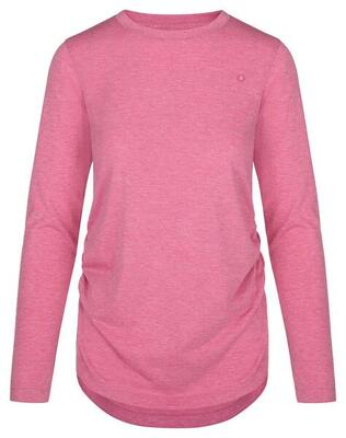 Dames t-shirt loap baxana roze