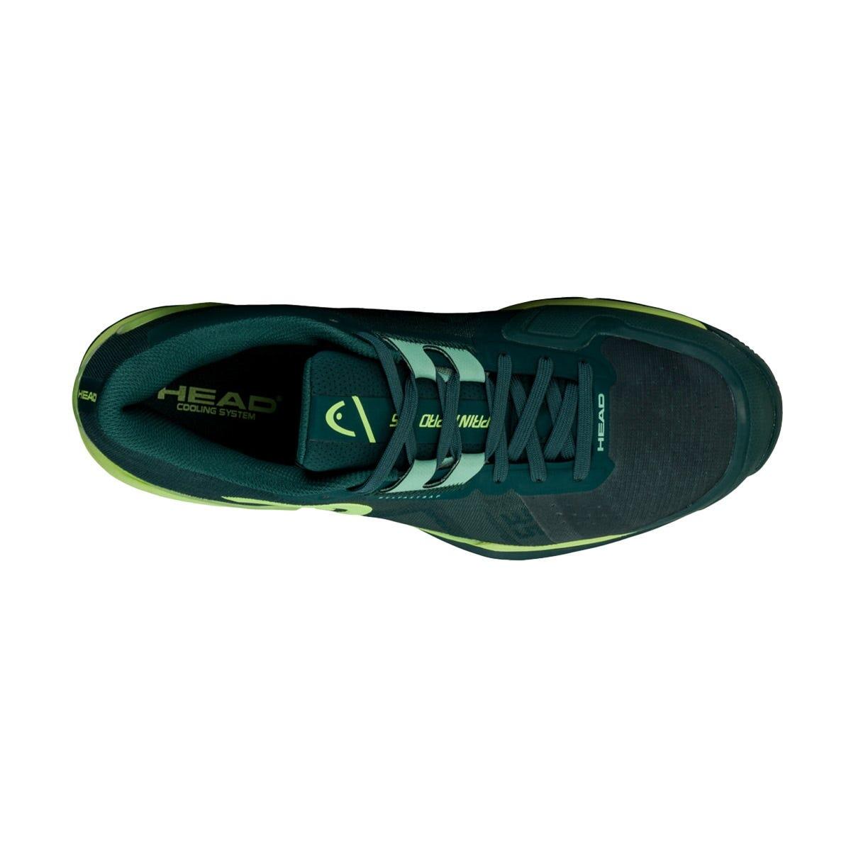 Head Sprint Pro 3.5 Clay 273143 Grigie E Verdi 2/4
