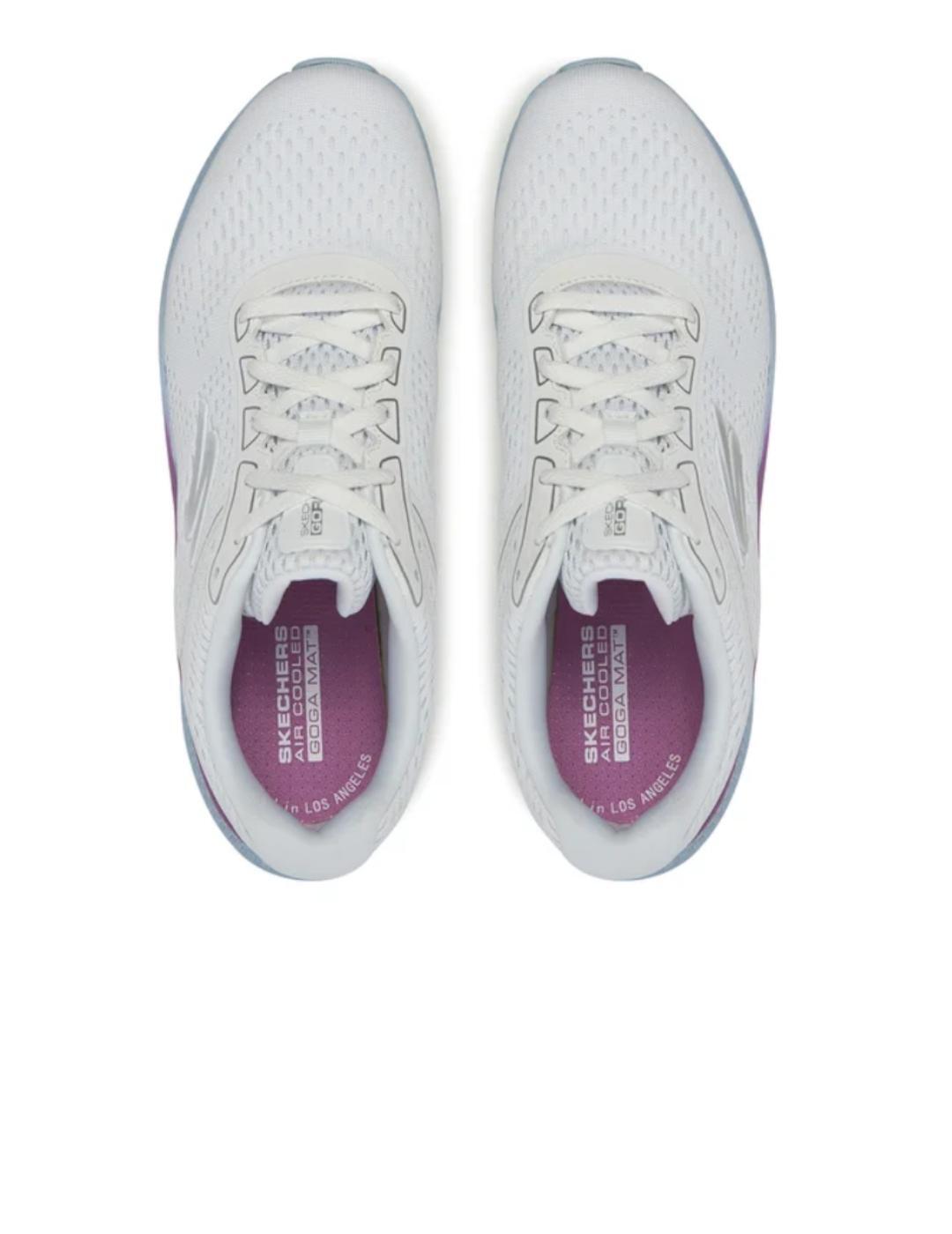Skechers Dames Sportschoenen Go Run Consistent 2.0 Wit 3/4
