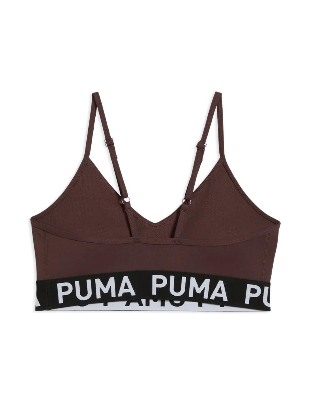 Top para Mujer Puma  move strong  Marrón 2/2