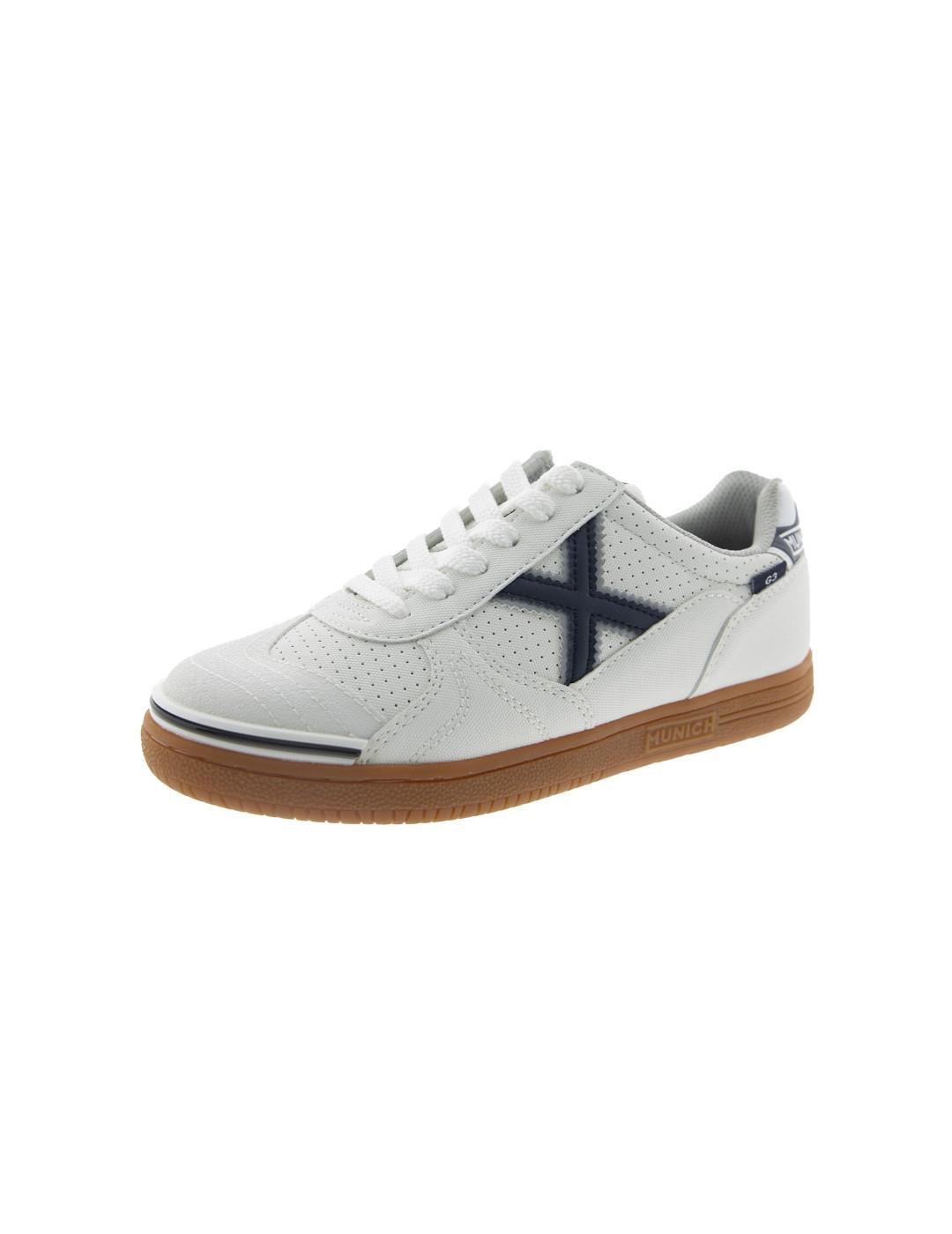 Zapatillas para Niño Munich G3 kid Blanco 3/4