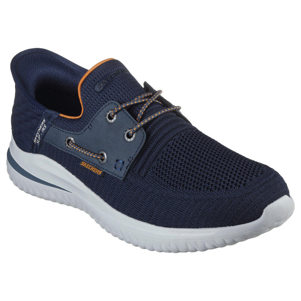 Zapatillas para Hombre Skechers  Marino Slip On 4/5
