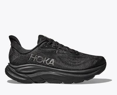 SCARPE RUNNING HOKA CLIFTON 10 UOMO COLORE NERO BLACK