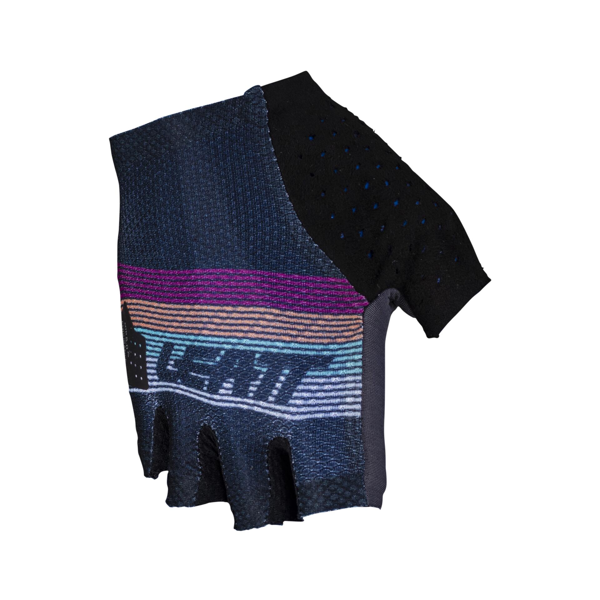 Gants VTT femme Edurance 5.0 avec paume 3D Elastic Interface Noir 7/7