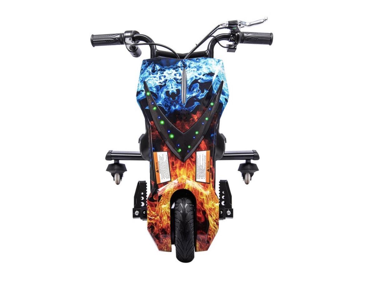 elektrische drift trike fire vlammen 3/3