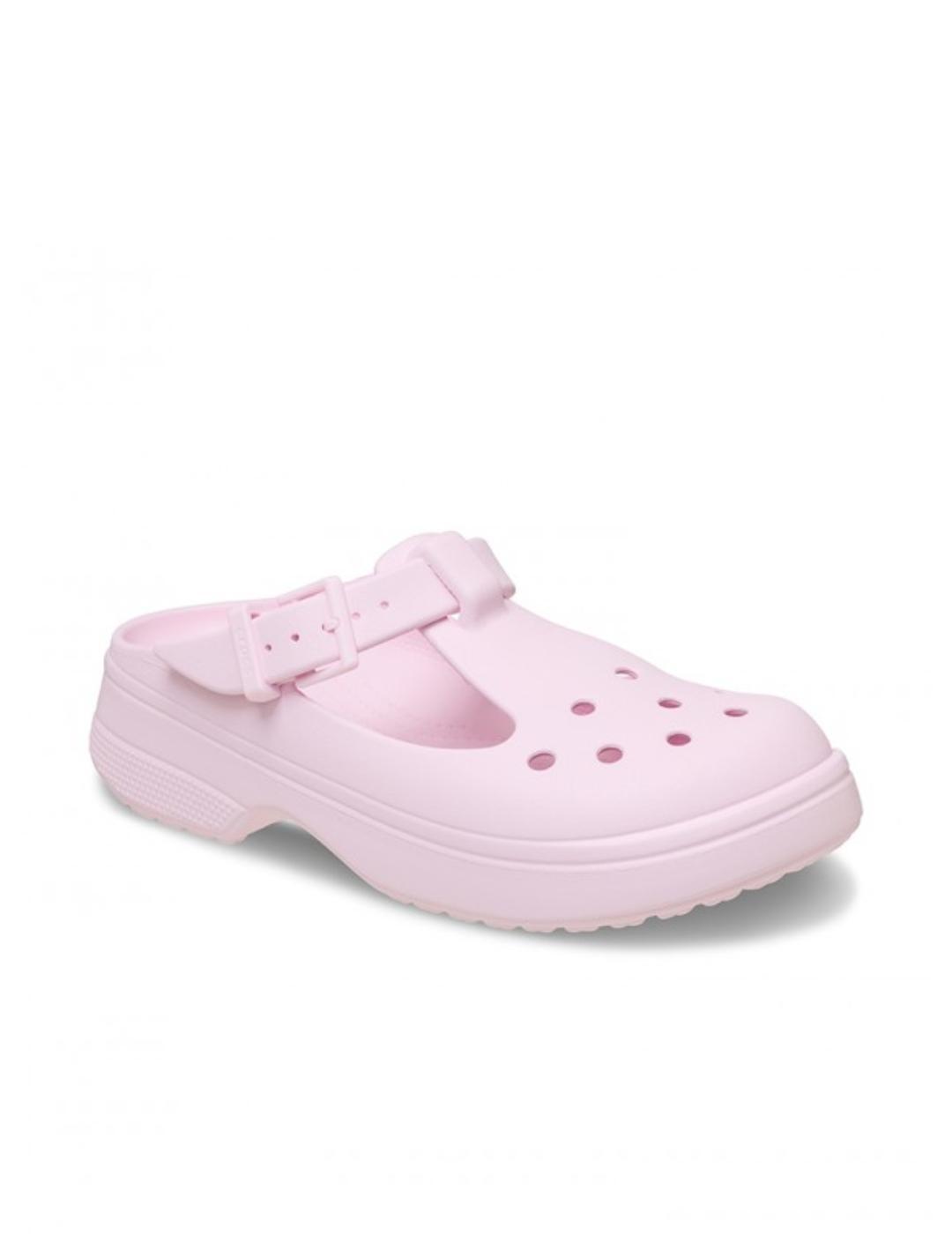 Sandalias para Mujer Crocs Classic mary jane Rosa 3/6